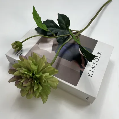 Yunfan Dahlia Silk Flowers - JH Factory New Style Bulk Real Touch Dahlias