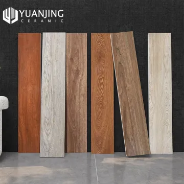 Wholesale 150x800mm Non-Slip Solid Wooden-look Texture Porcelain Floor Tiles for Bedrooms and Living Rooms