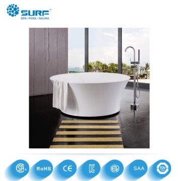 freestanding acrylic tub round bathtub dimensions