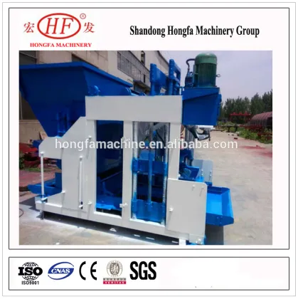 QMJ-10A Shandong hongfa construction equipment concrete brick machine