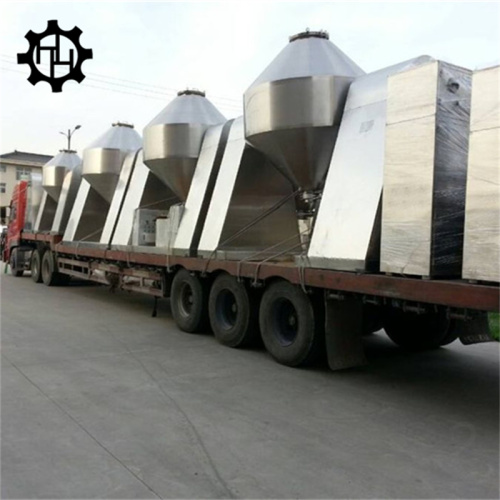 Double cone rotary vacuum dryer