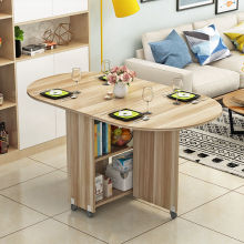 Folding Table Wood Storage Table