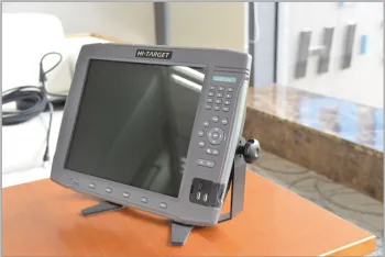China hot selllastest generation Hi-Target Multi-Transducer Marine Depth Finder DIGITAL Echo Sounder
