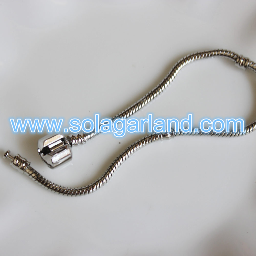 Silver Snake Chains Bracelet 