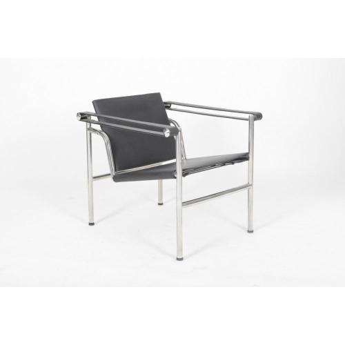 Le Corbusier LC1 hnakkaleður Basculant Chair