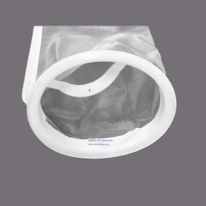 High flow filter bag with Polypropylene