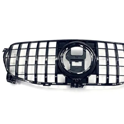 Black GT Model Car Grille for Mercedes Benz W167 GLE Class 2020-2022
