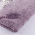 Microfiber coral fleece pet towel