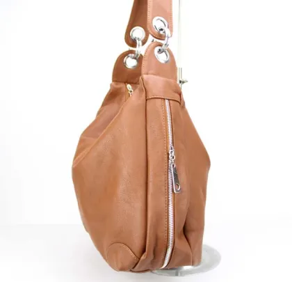 Fashionable Women Leather Messenger Hobo Bag