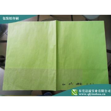 Solid color dyed tissue paper