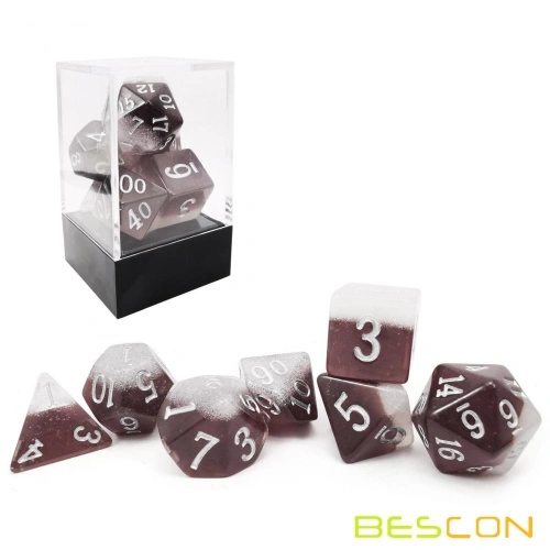 Bescon Moonstone Dice orquídea, Conjunto de dados ... – Grandado Bescon Moonstone Dice orquídea, Conjunto de dados ... – Grandado