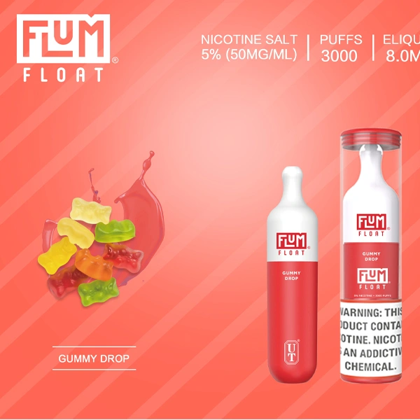 gummy drop flum float Foger Vape Pink Foger Bit 35K Juicy Peach Ice Pods 30K Puffs of Sweet &  Cool Vaping main image 1