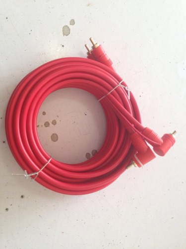 copper wire 2r-2r car audio rca cable