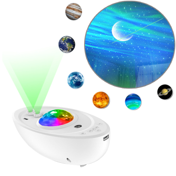 Galaxies Sky Projector: DIY Night Lite for Kids with LED Star Projection