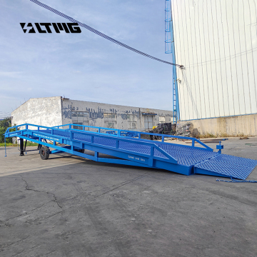 LTMG Robust 8-10 Ton Towable Loading Mobile Yard Ramp - Affordable Price