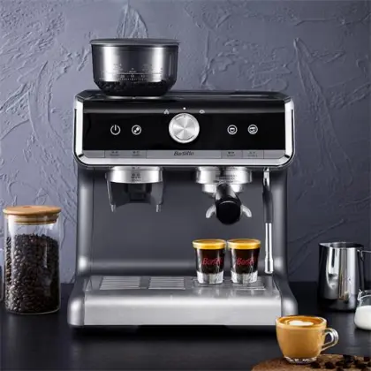 Electric Espresso Machine with Grinder