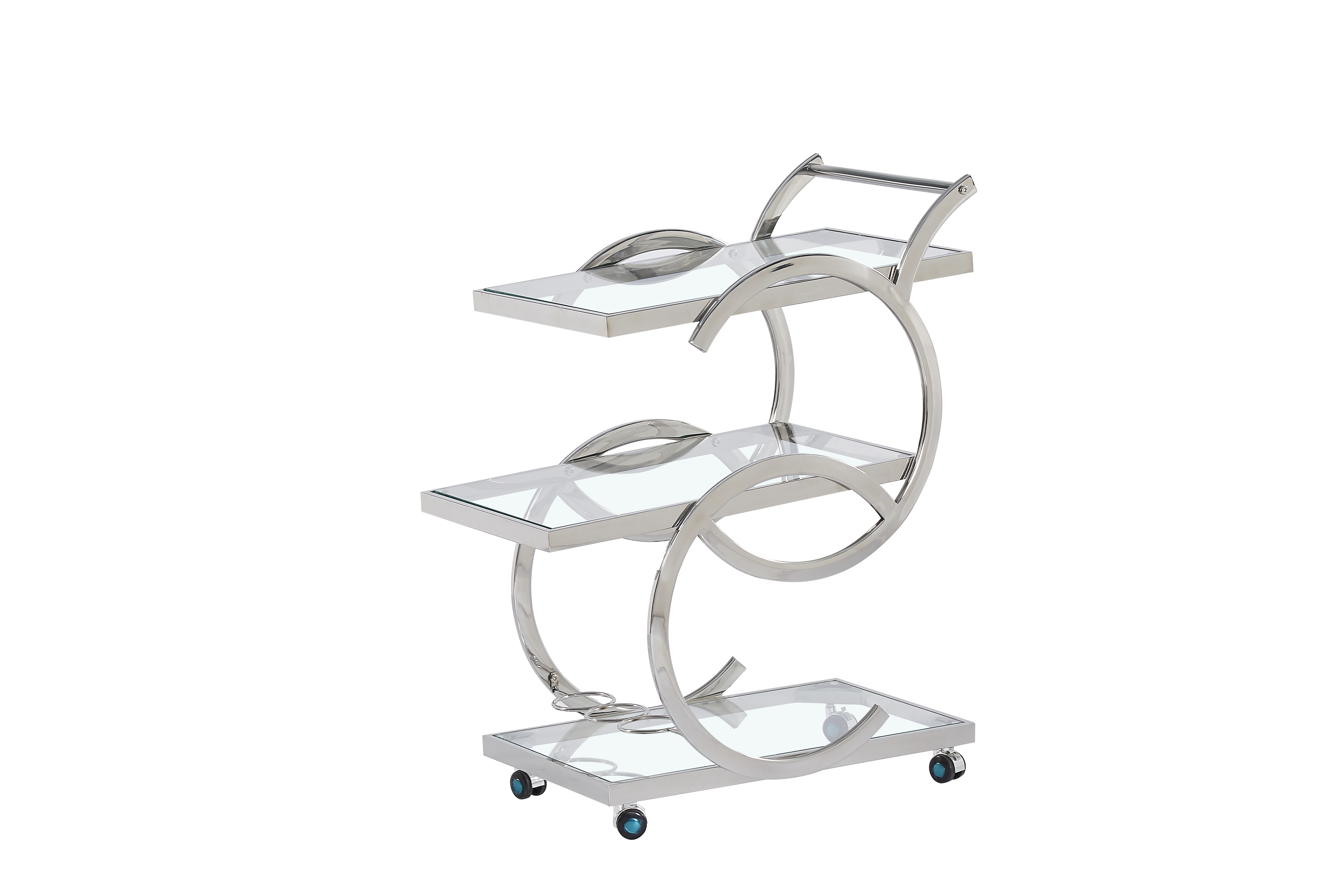 TL-TR01 SILVER serving cart