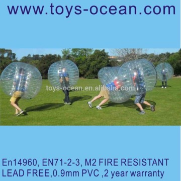 Factory sales amusement park body ball inflatable bumper ball