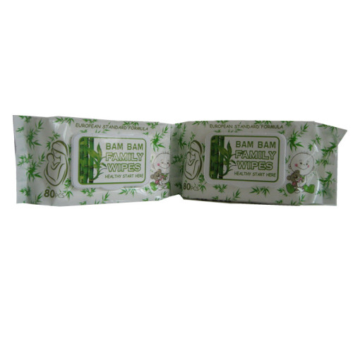 Production de lingettes humides LLNE Vitamine E Baby Wipes