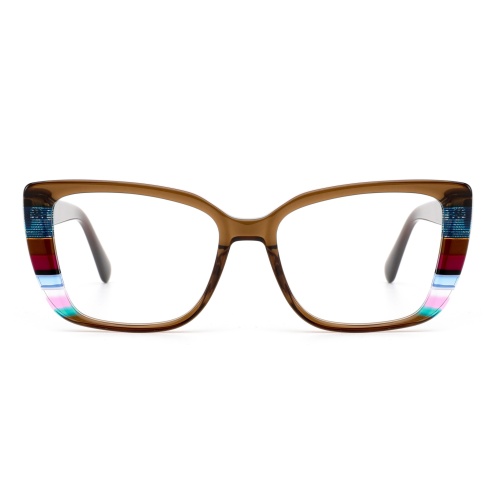 Transparent Acetate Modern Eyeglasses