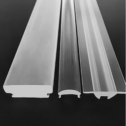 custom frosted LED diffusor for indoor strip lighting