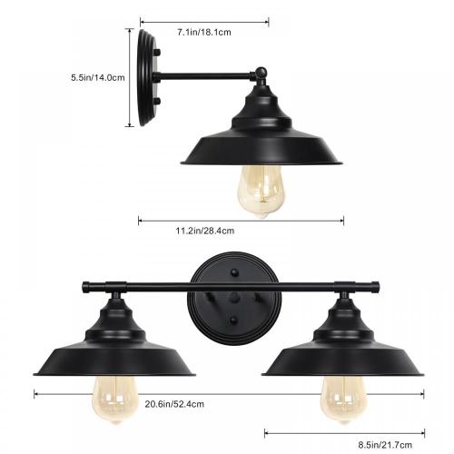 Bathroom Farmhouse Wall Mounted Wall Lighting Fixture