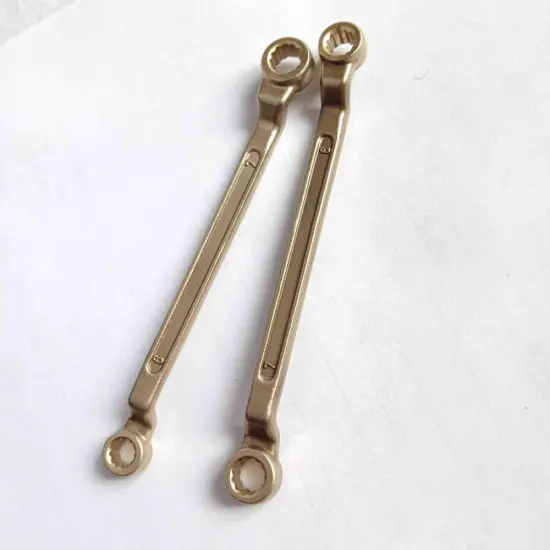 Non-sparking Wrench double Box offset 6*7mm