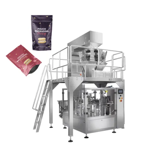 Automated Gummy Candy Packaging Machine: Pre-Made Bag, Rotary Ziplock Pouch Solution