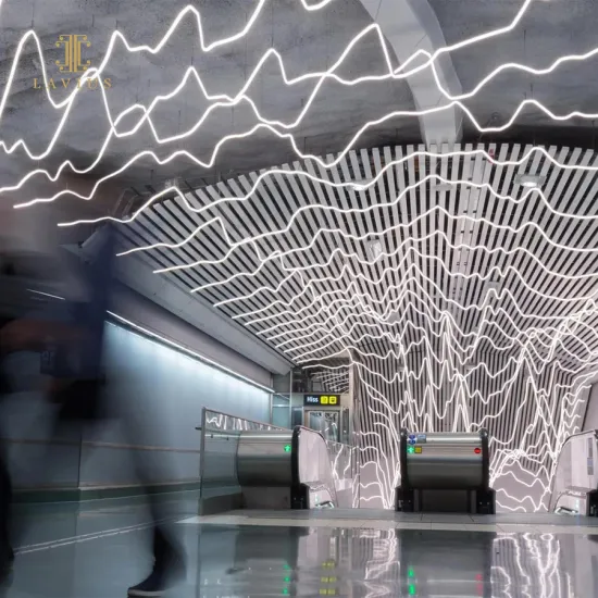 Shopping mall subway hall customized technology chandelier Personality creative decorative chandelier