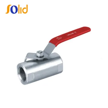 1PC Round Bar Stainless Steel 316 Ball Valve Screw Ends 1000WOG