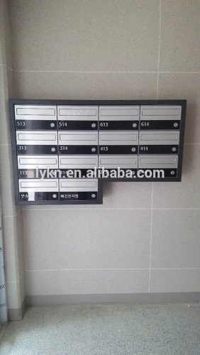 Korea Apartment letter box made by kening