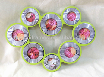 Nice home decoration photo frame,heart shape picture frame