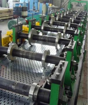 10 - 15m/min Forming Speed Cable Tray Forming Machine With Plc Systems