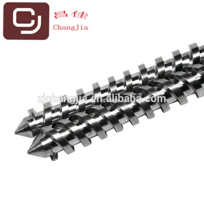 rubber screw barrel for plastic extruder design
