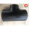 TEE ASTM A234 WPB de acero de acero al carbono BW