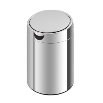 2 Liter Modern Stainless Steel Automatic Sensor Trash Can for Office Supplies