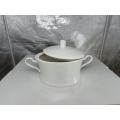 Super White Ceramic Pots With Lids