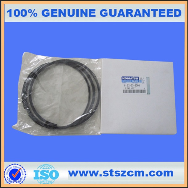 Piston ring 6162-33-2060 for KOMATSU Engine S6D170E-2A-6D