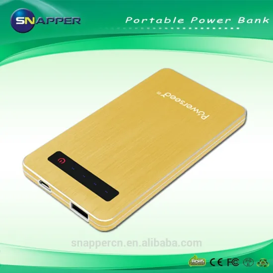 Portable Metal Power Bank 4000mAh for mobile charge