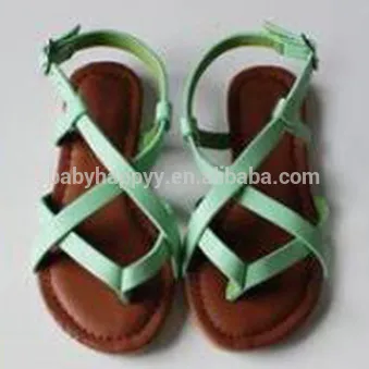 Kid shoe Tbar style shoes girls sandals factory wholesale