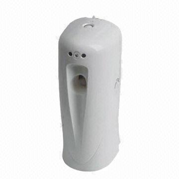 24-hour day/night automatic aerosol dispenser, uses 300ml air freshener, battery-operated