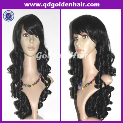 High Quality Heat Resistant Cheap Synthetic Eague Of Legends Jinx Cosplay Wig