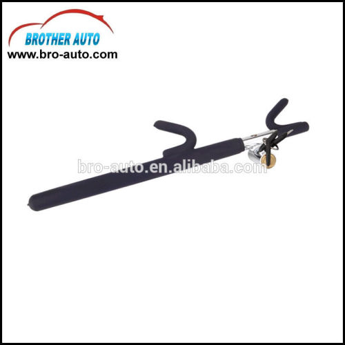 High quality stainless steel standard size 3key car steering wheel lock with CE auto lock
