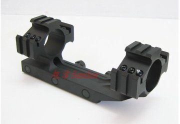 Vector Optics 30mm One Piece Triple Picatinny Rail Mount Long