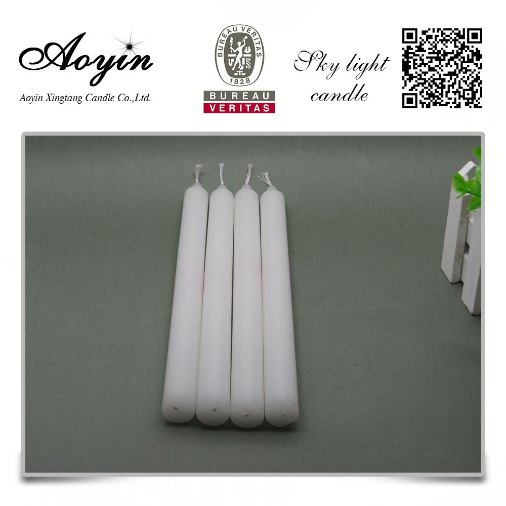 stick white candle 