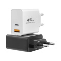 Telefones portáteis de 45W GaN Charger Fast Charger