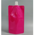 Plastic Stand up Pouch Bag with suction nozzle