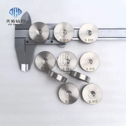 High-Precision 0.010mm Natural Diamond Wire Drawing Die for electronics industry