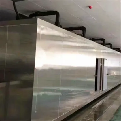 Industrial Frozen Chicken Breast Tunnel Freezer