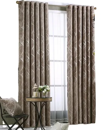 High-end Chenille Curtain Fabric: Hafei's Luxurious Chenille Jacquard Curtains